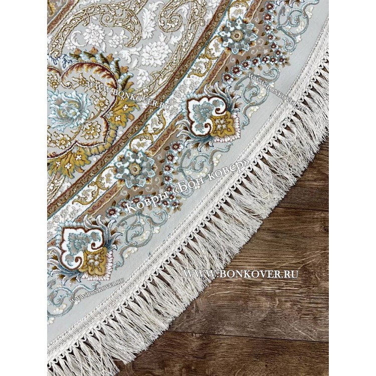 Восточный Ковер Для Гостиной Дизайн 30546 Круг